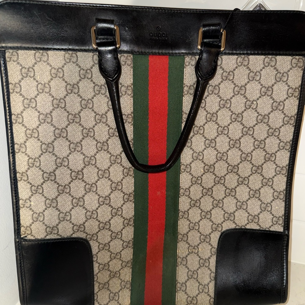 Gucci Ophidia GG Supreme medium top handle tote - Picture 2 of 13